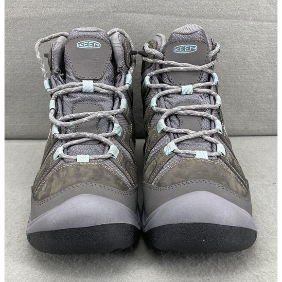 Keen Women's Size 7 Circadia Mid Hiking Boots -Waterproof, Leather - Picture 2 of 9